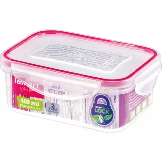 LT6006 KUTIJA PRAVOKUTNA 400ML CLIP LAMART