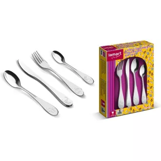 LT5013 DJEČJI SET PRIBORA ZA JELO 4KOM KID LAMART LT5013 DJEČJI SET PRIBORA ZA JELO 4KOM KID LAMART