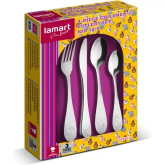LT5013 DJEČJI SET PRIBORA ZA JELO 4KOM KID LAMART LT5013 DJEČJI SET PRIBORA ZA JELO 4KOM KID LAMART