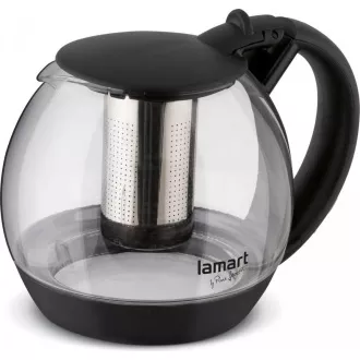 LT7058 KETTLE STAKLO 2L CRNA ŽARULJA LAMART