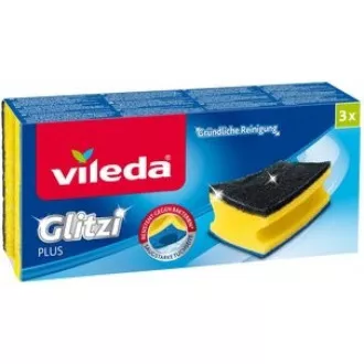GLITZI PLUS SPUŽVICA 3KOM VILEDA
