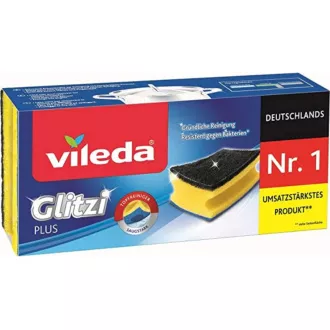 GLITZI PLUS SPUŽVICA 3KOM VILEDA