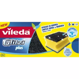 GLITZI PLUS SPUŽVICA 3KOM VILEDA