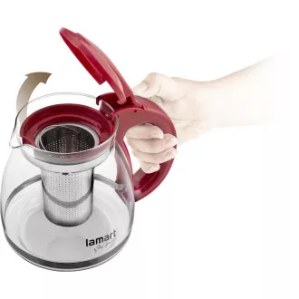 LT7074 KUHAL ZA KUHANJE 1.5L RED VERRE LAMART LT7074 KUHAL ZA KUHANJE 1.5L RED VERRE LAMART