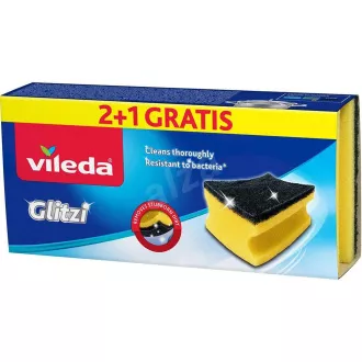 GLITZI SPUŽVA 2+1 KOM VILEDA
