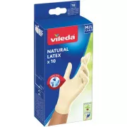 RUKAVICE OD PRIRODNOG LATEKSA M/L 10 KOM VILEDA