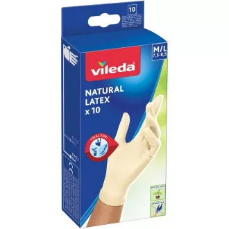 RUKAVICE OD PRIRODNOG LATEKSA M/L 10 KOM VILEDA