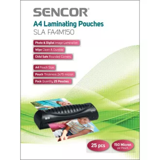 SLA FA4M150 Folija A4 150mic 25kom SENCOR