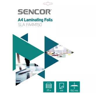 SLA FA4M150 Folija A4 150mic 25kom SENCOR