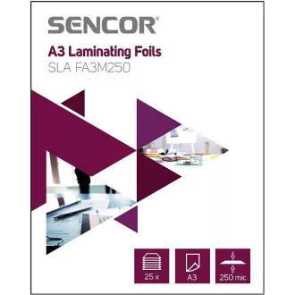 SLA FA3M250 Folija A3 250mic 25kom SENCOR
