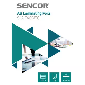SLA FA6B150 Folija A6 150mic 100kom SENCOR