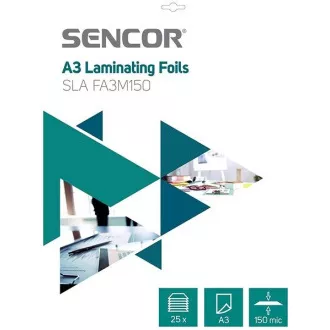 SLA FA3M150 Folija A3 150mic 25kom SENCOR