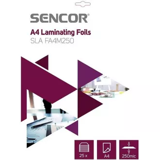 SLA FA4M250 Folija A4 250mic 25kom SENCOR