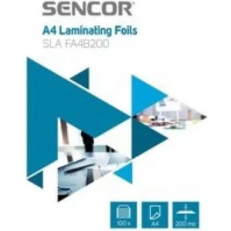 SLA FA4B200 Folija A4 200mic 100kom SENCOR