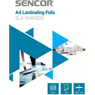 SLA FA4M200 Folija A4 200mic 25kom SENCOR