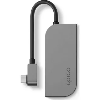 Type-C HUB PAD space grey EPICO - Raspakiran