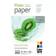 Foto papir Dual-side Mat A4 20 kom COLORWAY