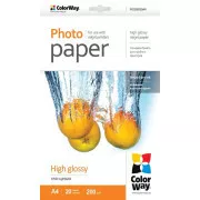Foto papir H.Glos.A4 20kom 200g COLORWAY