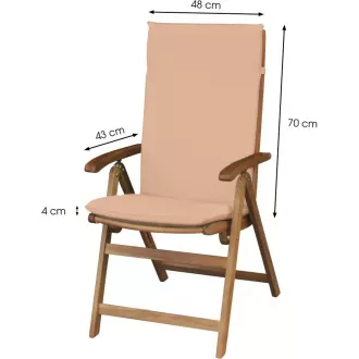 FDZN 9006 Navlaka za fotelju krem FIELDMANN