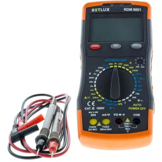 RDM 8001 RETLUX digitalni multimetar