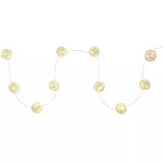 RXL 238 Srebrna kugla 10LED WW TM RETLUX