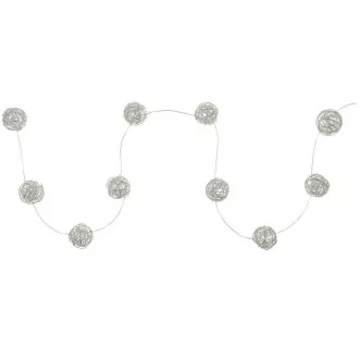 RXL 238 Srebrna kugla 10LED WW TM RETLUX