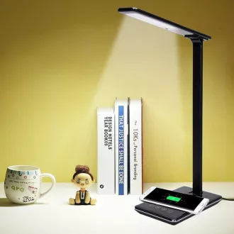 RTL 198 tamna LED lampa crna Qi 5W RETLUX