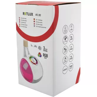 RTL 202 dim LED lampa bijela RGB 5W RETLUX