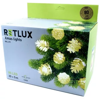 RXL 371 red konus 80LED WW 20 + 5m RETLUX