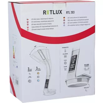 RTL 203 dim LED lampa bijela Qi 6W RETLUX