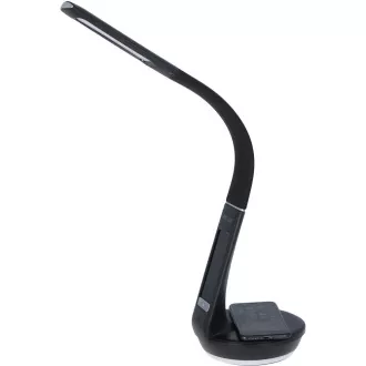 RTL 204 tamna LED lampa crna Qi 6W RETLUX