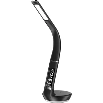 RTL 204 tamna LED lampa crna Qi 6W RETLUX