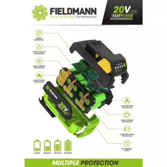 FDUZ 79020 20V baterija 2Ah FIELDMANN FDUZ 79020 20V baterija 2Ah FIELDMANN
