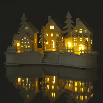 RXL 407 Village bijelo drvo 6 LED RETLUX