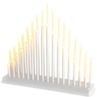 RXL 403 Svijećnjak bijeli 33 LED WW RETLUX