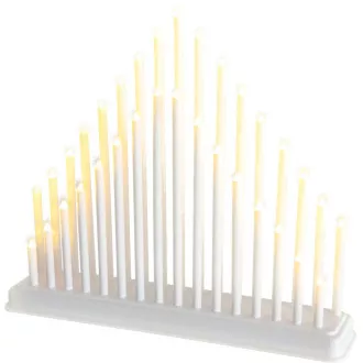 RXL 403 Svijećnjak bijeli 33 LED WW RETLUX