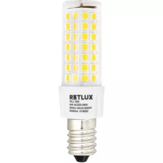 RLL 459 E14 6W napa pećnica WW RETLUX