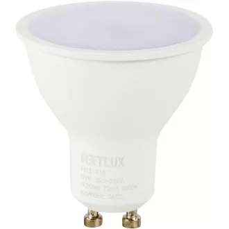 RLL 418 GU10 žarulja 9W CW RETLUX