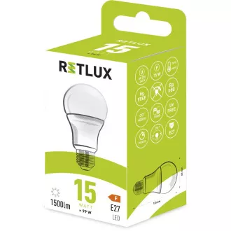 RLL 410 A65 E27 žarulja 15W CW RETLUX