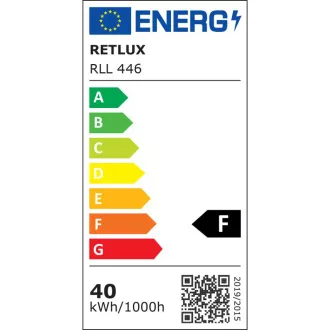 RLL 446 T120 E27 žarulja 40W WW RETLUX