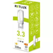 RLL 460 G9 3.3W LED WW RETLUX