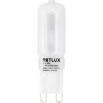 RLL 460 G9 3.3W LED WW RETLUX