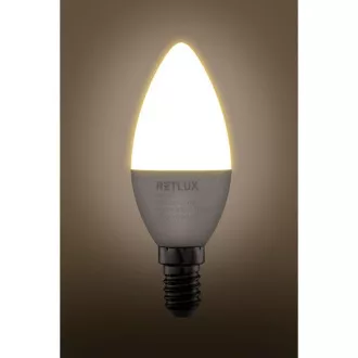 REL 34 LED C37 2x5W E14 WW RETLUX