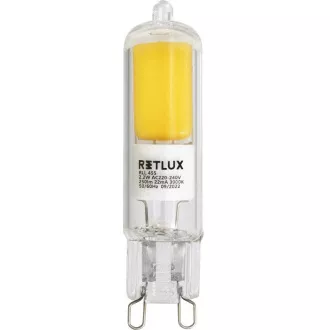 RLL 455 G9 COB 2.2W LED WW RETLUX
