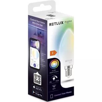 RSH 100 C37 E14 žarulja 4.5W RGB CCT RETLUX
