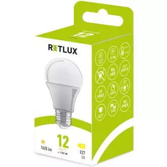 RLL 606 A60 E27 žarulja 12W WW D RETLUX