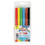 Marker Centropen 7550/6 6 boja cilindrični vrh 1mm