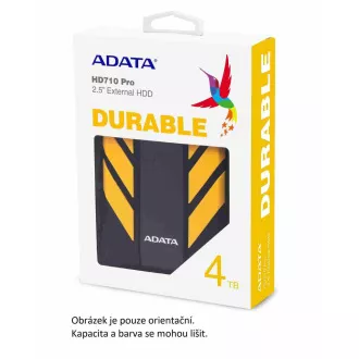 ADATA vanjski HDD 2TB 2.5" USB 3.1 HD710 Pro, žuti