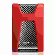 ADATA vanjski HDD 2TB USB 3.1 DashDrive Durable HD650, crveni (guma, otporan na udarce)
