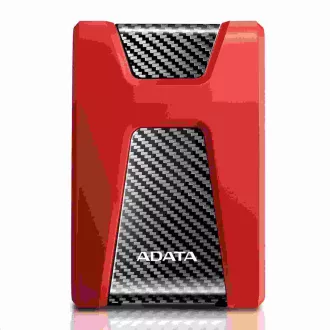 ADATA vanjski HDD 2TB USB 3.1 DashDrive Durable HD650, crveni (guma, otporan na udarce)